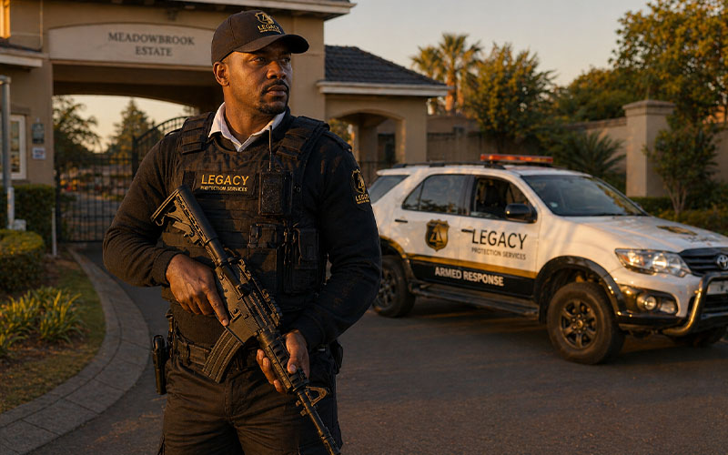 Legacy Protection Services residential security team protecting gated community and estates