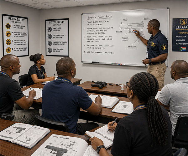 Legacy Protection Services firearm training facility with Special Forces instructors providing tactical and competency certification